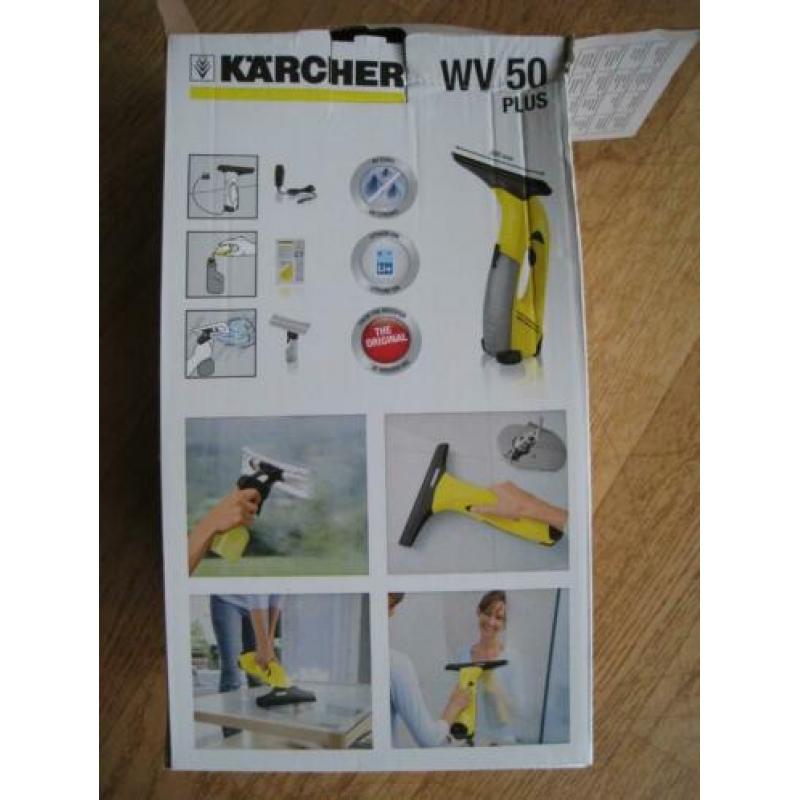 Kärcher ruitenreiniger + sproeifles + glazen wasconcentraat