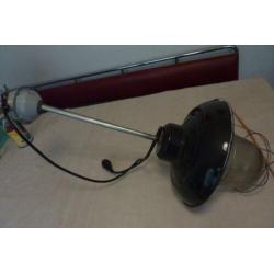 INDUSTRIELE LAMP,FABRIEKSLAMP,KOOILAMP,1920-30,vintage