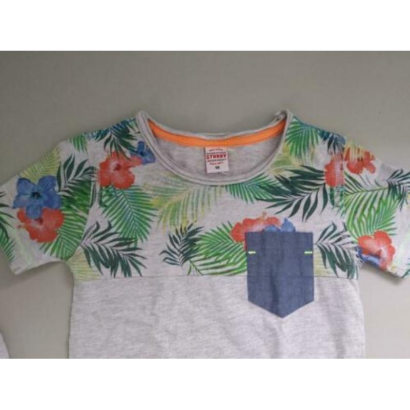 Vingino korte broek met sturdy shirt maat 98