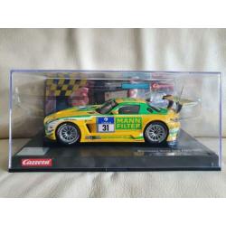 Racebaan Carrera digital 124 Mercedes GT3 UNIKAT NIEUW!!!!!