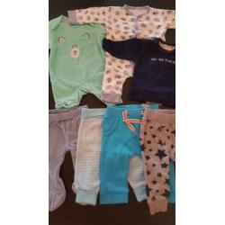Pakket baby jongens kleding maat 56