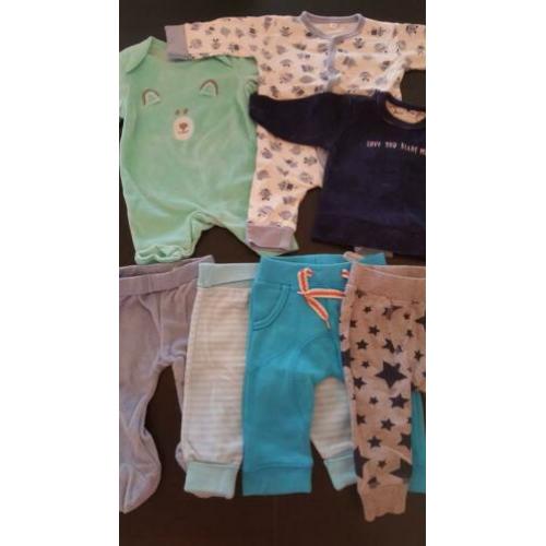 Pakket baby jongens kleding maat 56