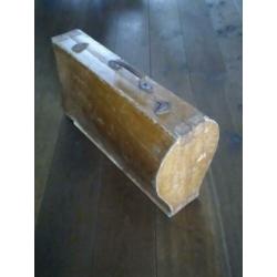 Oude muziekinstrument koffer