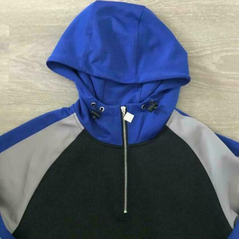 Black Bananas, ZGAN, zwarte, blauwe hoodie, maat XL