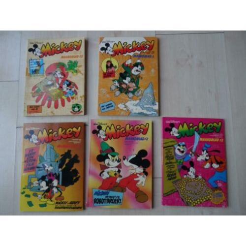 strips, Mickey maandblad