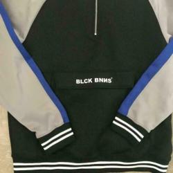 Black Bananas, ZGAN, zwarte, blauwe hoodie, maat XL