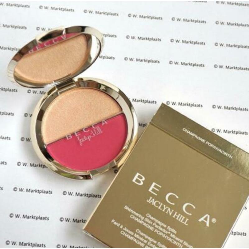 Becca champagne splits duo champagne pop + hyacinth