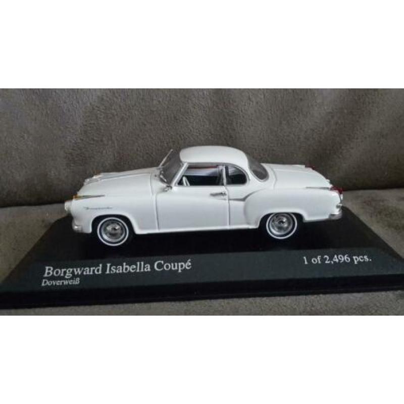 Minichamps Borgward Isabella Coupé 1959 1/43