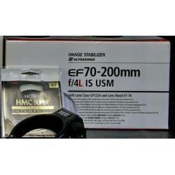 Canon EF 70-200 mm F/4.0 L IS USM topstaat