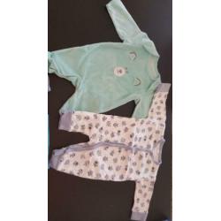 Pakket baby jongens kleding maat 56