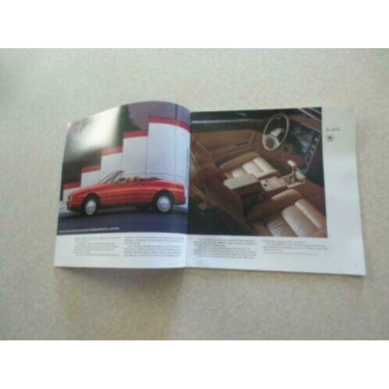 1988 Cadillac Full Line Brochure USA