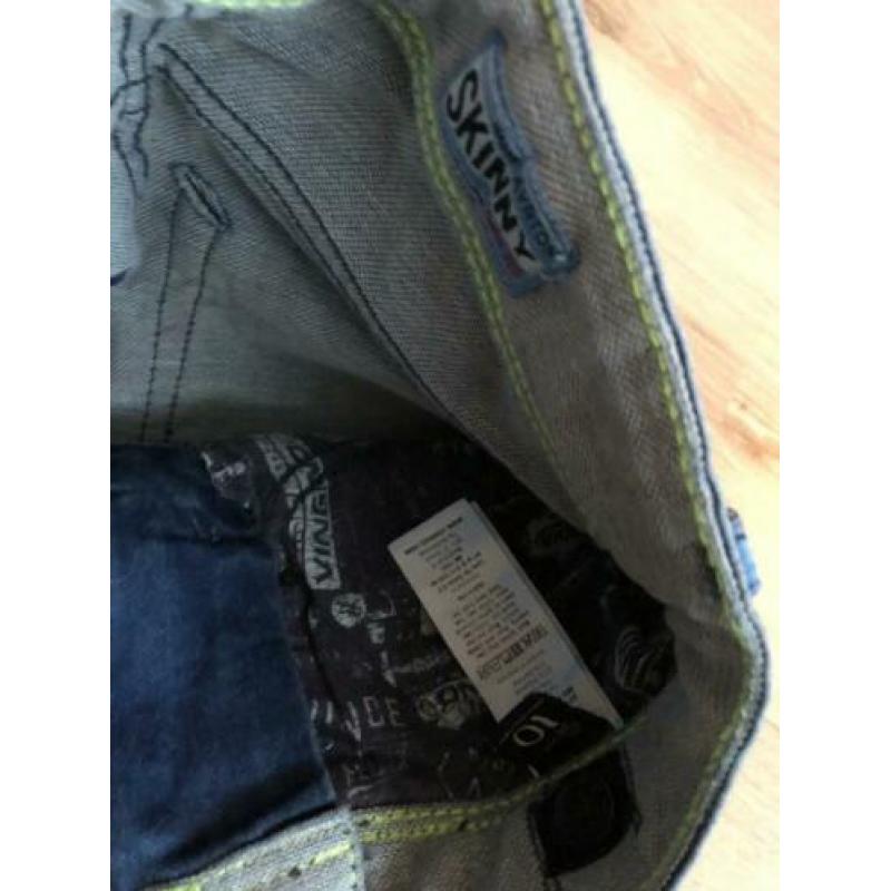 Vingino skinny jeans NIEUW maat 140 met kaartje