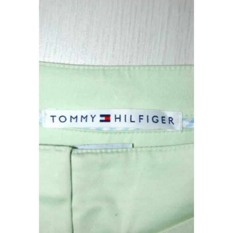 TOMMY HILFIGER capri, broek, pantalon, mint groen, Mt. 38