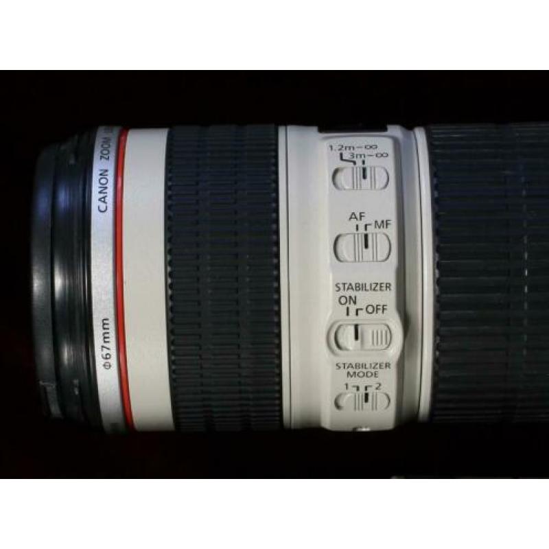 Canon EF 70-200 mm F/4.0 L IS USM topstaat