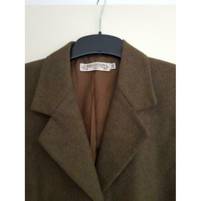 Groen colbert maat 38