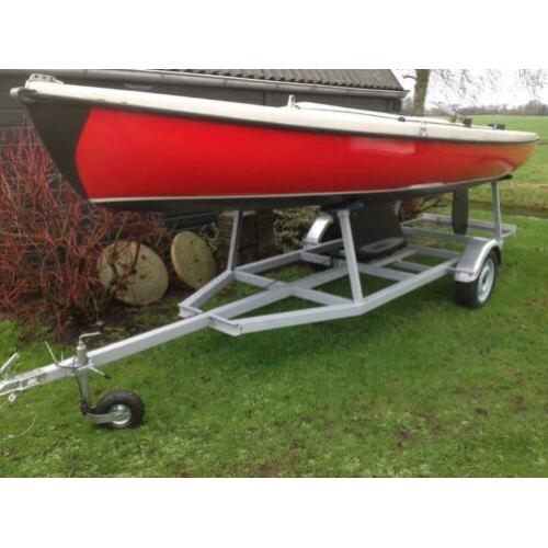Onderdelen - UFO zeilboot /trailer /Yamaha 4 pk langst motor