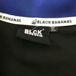 Black Bananas, ZGAN, zwarte, blauwe hoodie, maat XL
