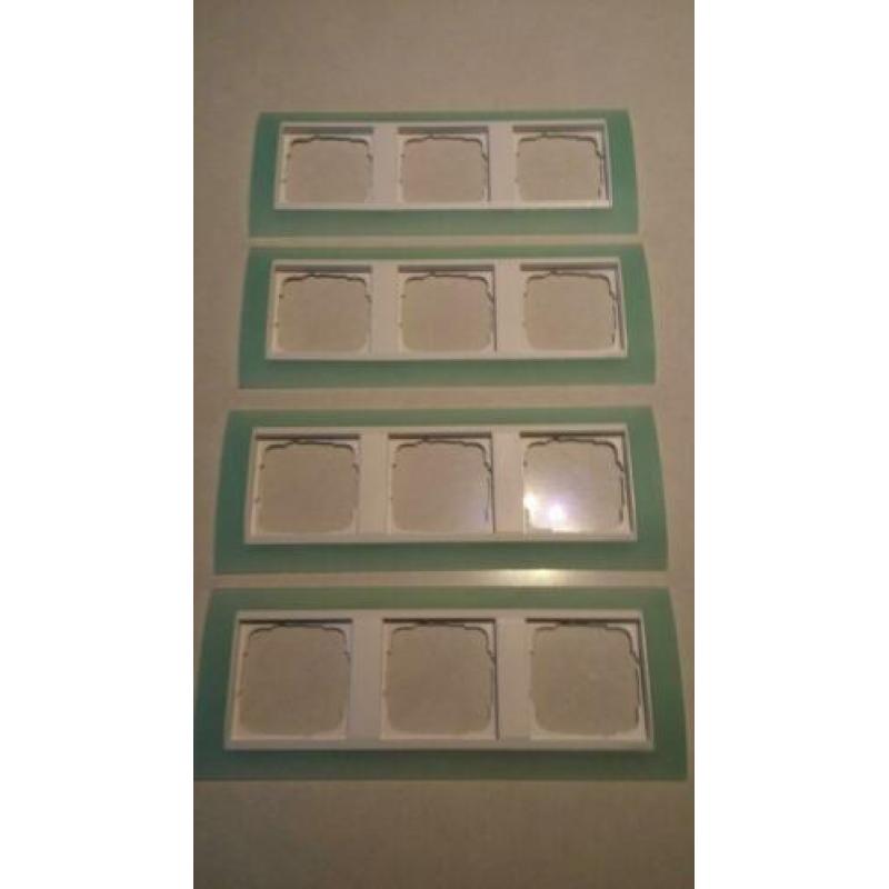 Gira Event Opaque afdekramen mint en rood