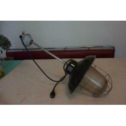 INDUSTRIELE LAMP,FABRIEKSLAMP,KOOILAMP,1920-30,vintage
