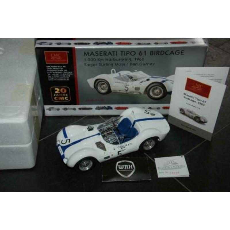 Maserati Tipo 61 Birdcage Nurnburgring #5 CMC M-047 WRH