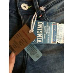 Vingino skinny jeans NIEUW maat 140 met kaartje