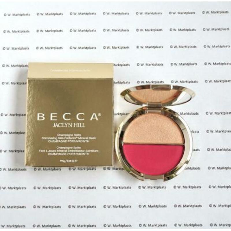 Becca champagne splits duo champagne pop + hyacinth