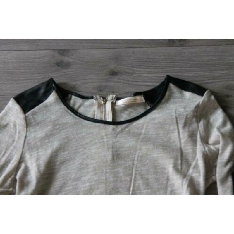 Beige dames blouse MISS GIRL, maat S (d21)