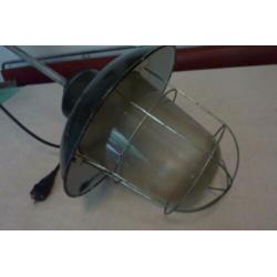 INDUSTRIELE LAMP,FABRIEKSLAMP,KOOILAMP,1920-30,vintage
