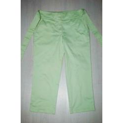 TOMMY HILFIGER capri, broek, pantalon, mint groen, Mt. 38