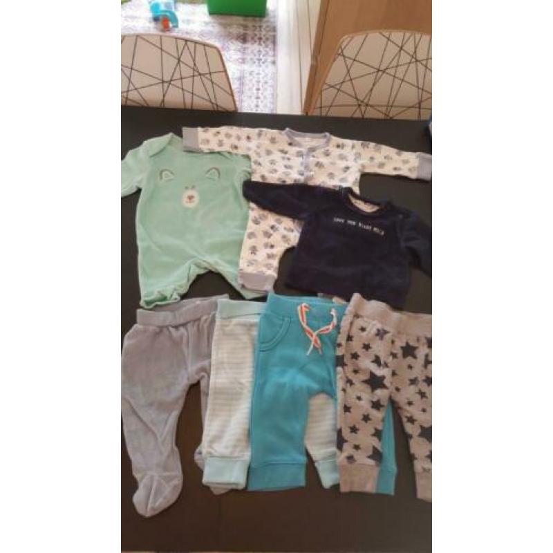Pakket baby jongens kleding maat 56