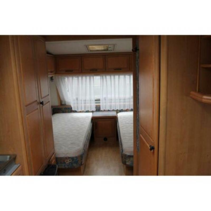 Hobby Exclusive 560 Apparte bedden. Hagelscha