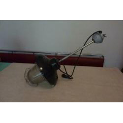 INDUSTRIELE LAMP,FABRIEKSLAMP,KOOILAMP,1920-30,vintage