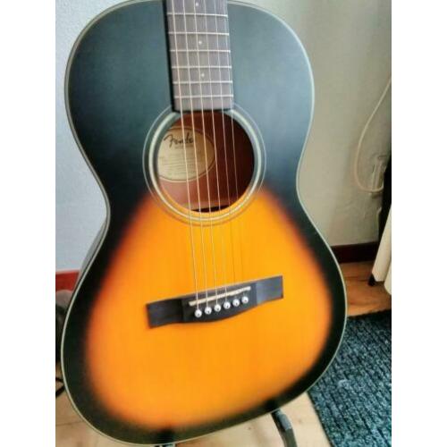 Fender Parlor gitaar CP-100 ZGAN (inc. gitaartas)