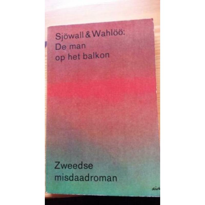 7 boeken, pockets Sjowall & Wahloo, gratis