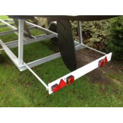 Onderdelen - UFO zeilboot /trailer /Yamaha 4 pk langst motor