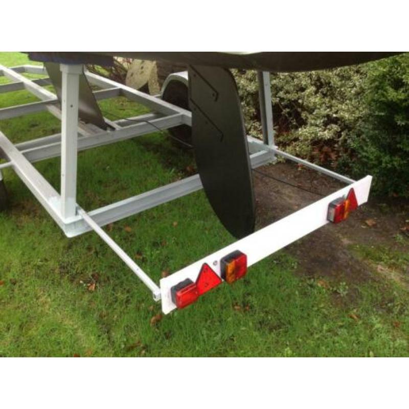 Onderdelen - UFO zeilboot /trailer /Yamaha 4 pk langst motor