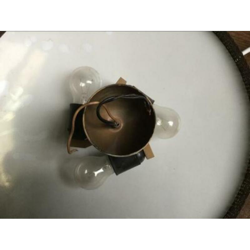 Plafondlamp wit matglas