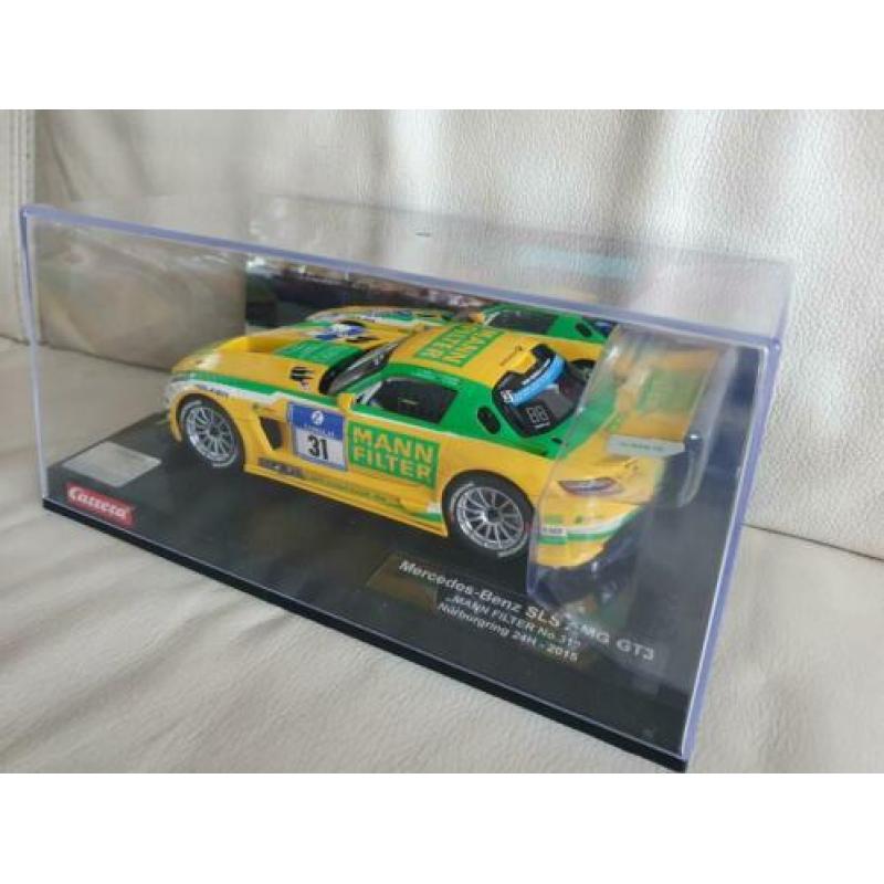 Racebaan Carrera digital 124 Mercedes GT3 UNIKAT NIEUW!!!!!