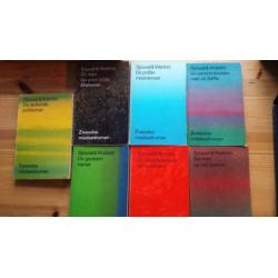 7 boeken, pockets Sjowall & Wahloo, gratis