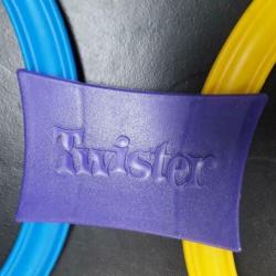 Twister spel van MB met losse ringen, nieuw in zak