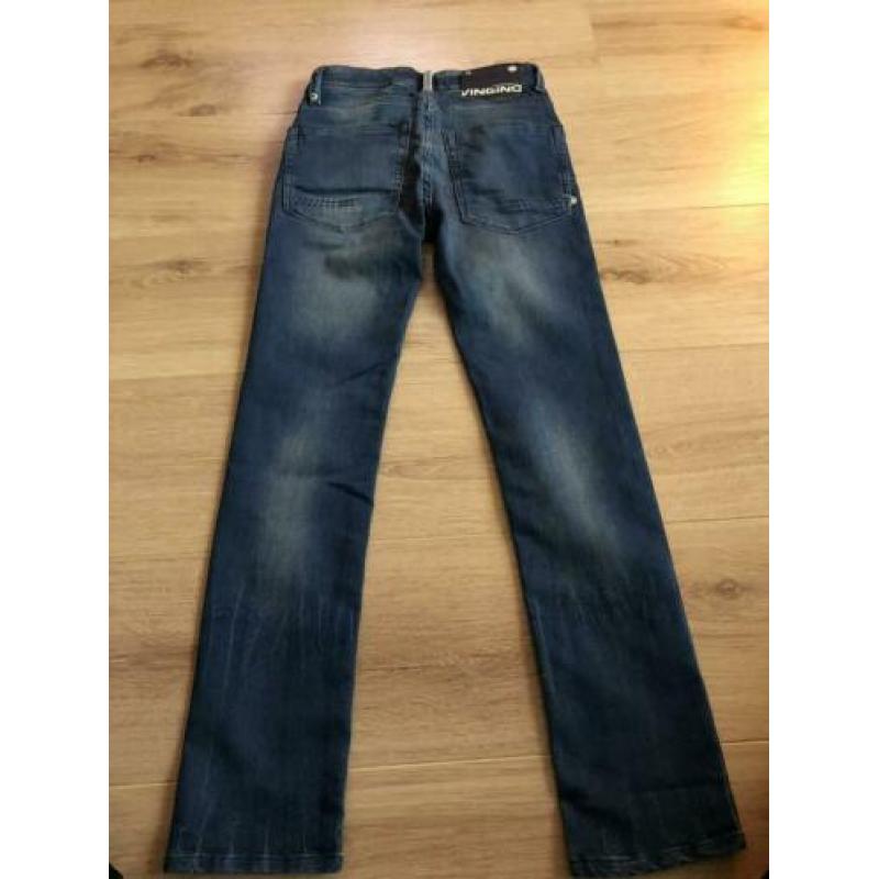 Vingino skinny jeans NIEUW maat 140 met kaartje
