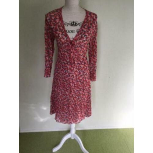 Prachtige semi transparante Sandwich jurk mt L