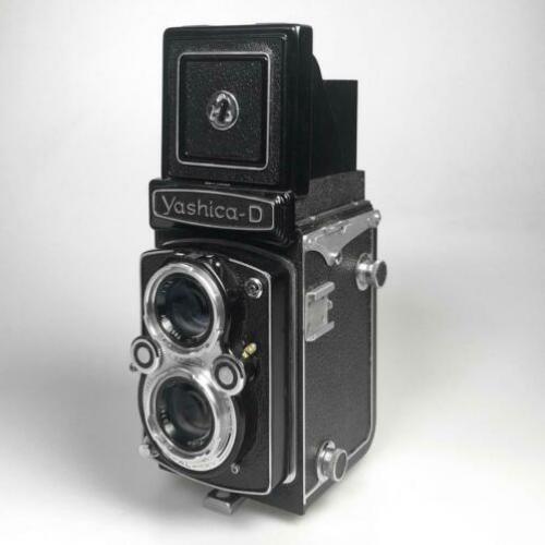 Yashica D 6x6 + tas + zonnekap + filter