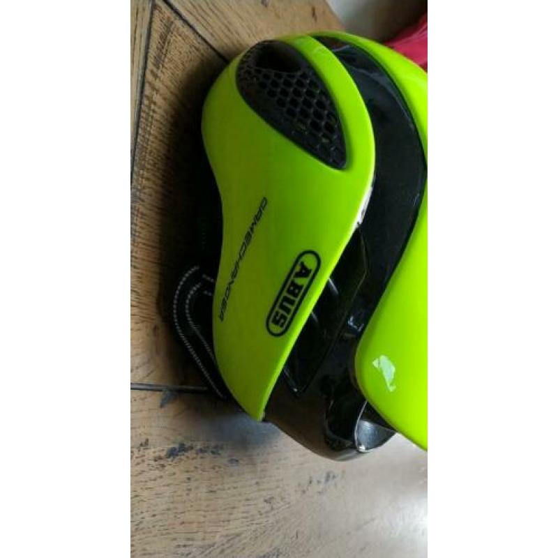 Nieuwe Abus Gamechancer fietshelm.