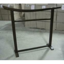 Handdoekenrekje - 108 cm breed - Donker koloniaal -TTM Wonen