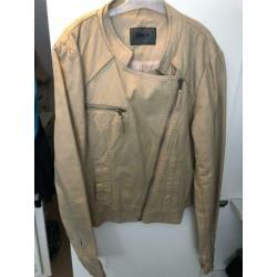 Only nep lederen jacket maat M