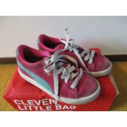 Puma gympen suede 30 roze suède