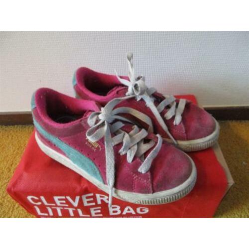 Puma gympen suede 30 roze suède