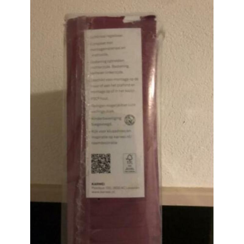 Nieuw houten jaloezie 220x220 cm leemkleur karwei