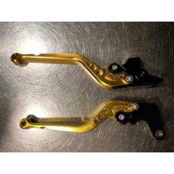 Gouden verstelbare hendels Yamaha Tracer 900 mt 09